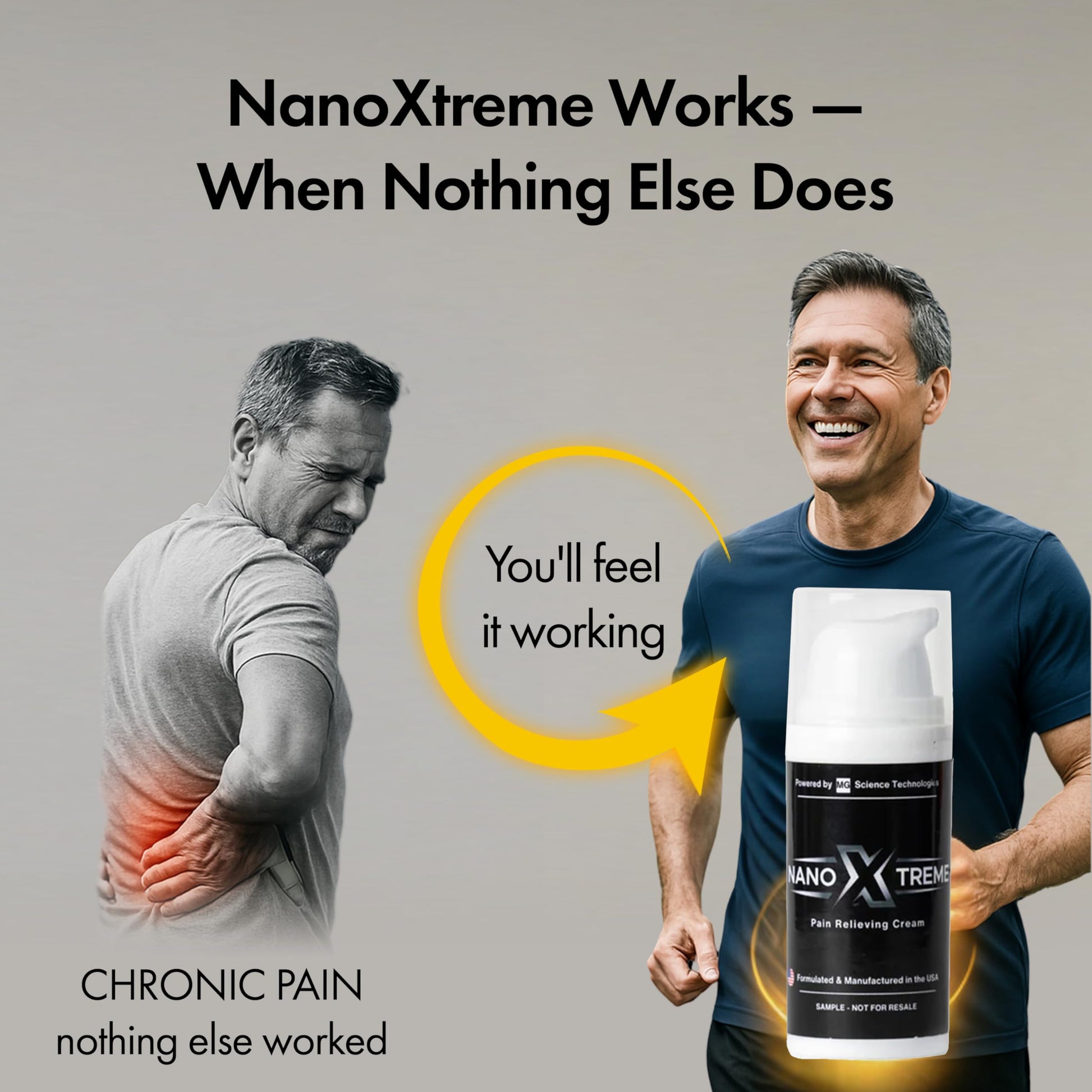 NANOXTREME Pain Relief Cream – Fast-Acting Topical for Muscle, Joint & Nerve Discomfort – Deep-Absorbing, Long-Lasting Formula with Natural Ingredients – Cooling Sensation – 1 oz Size – Made in USA NANOXTREMEBuy Supplements Australia