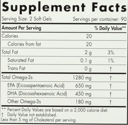 Nordic Naturals Ultimate Omega 1280 MG, 180 CT Nordic NaturalsBuy Supplements Australia