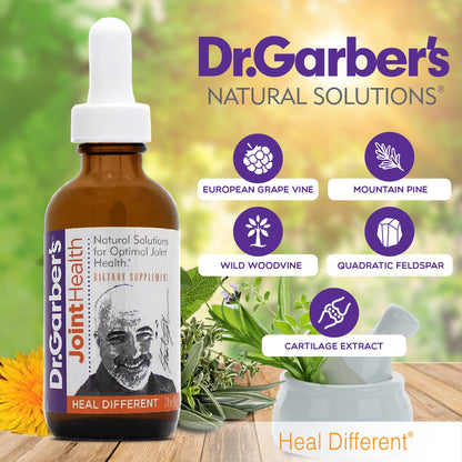 Dr. Garber's Natural Solutions Joint Health Oral Drops - Gemmotherapy Liquid Supplement for Healthy Joint Support & Function, Joint Repair, and Improved Mobility & Flexibility - 60ml DR.GARBER'SBuy Supplements Australia