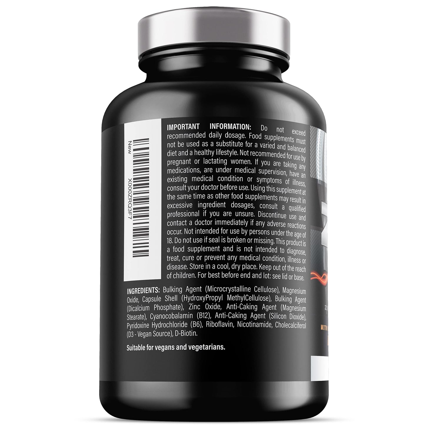 ZM6 - High Strength Zinc Magnesium Supplement - Zinc and Magnesium Tablets Iron Labs NutritionBuy Supplements Australia