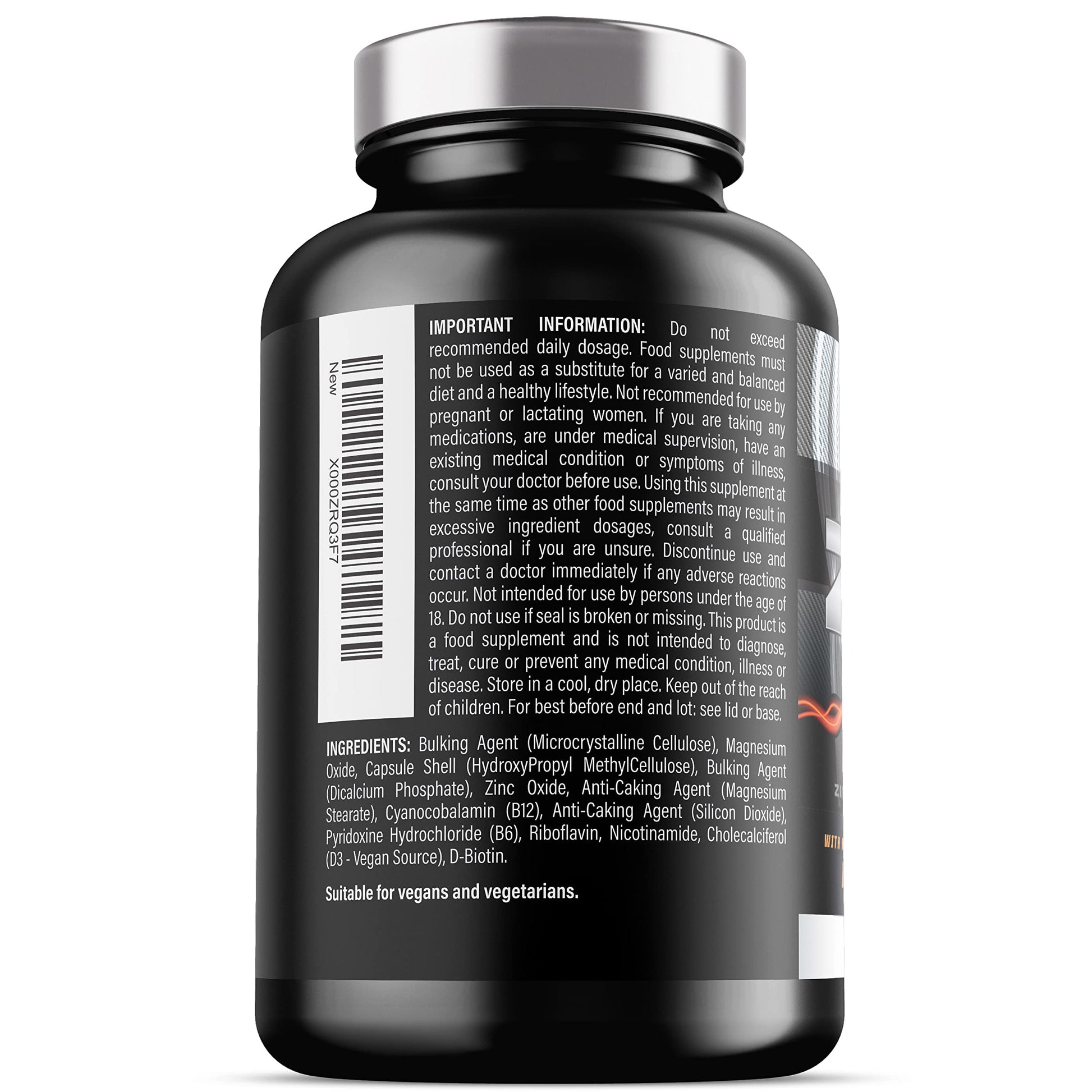 ZM6 - High Strength Zinc Magnesium Supplement - Zinc and Magnesium Tablets Iron Labs NutritionBuy Supplements Australia