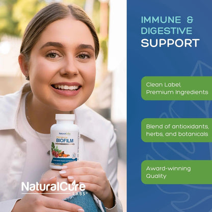 Natural Cure Labs Biofilm Complex – Premium Biofilm Formula Botanicals & Herbs | Biofilm Product for Digestion & Immune Support | Natural Cure LabsBuy Supplements Australia