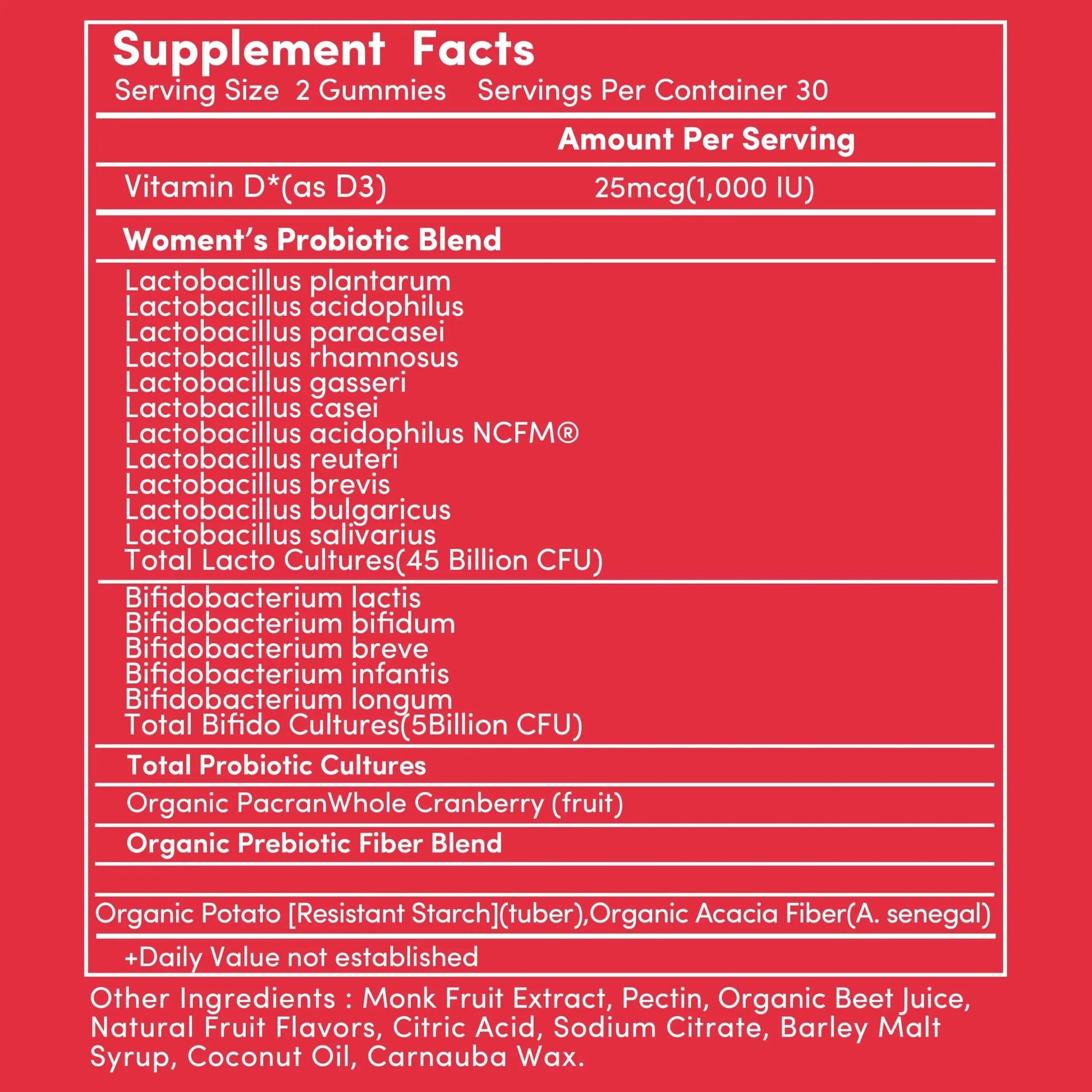 Cranberry Gummies UTI Treatment for Women | Urinary Tract Support for Women | Daily UTI Defense with Cranberry & Probiotics | Promotes Urinary Comfort & Normal Frequency | 60 Gummies Terramed Just Think ComfortBuy Supplements Australia