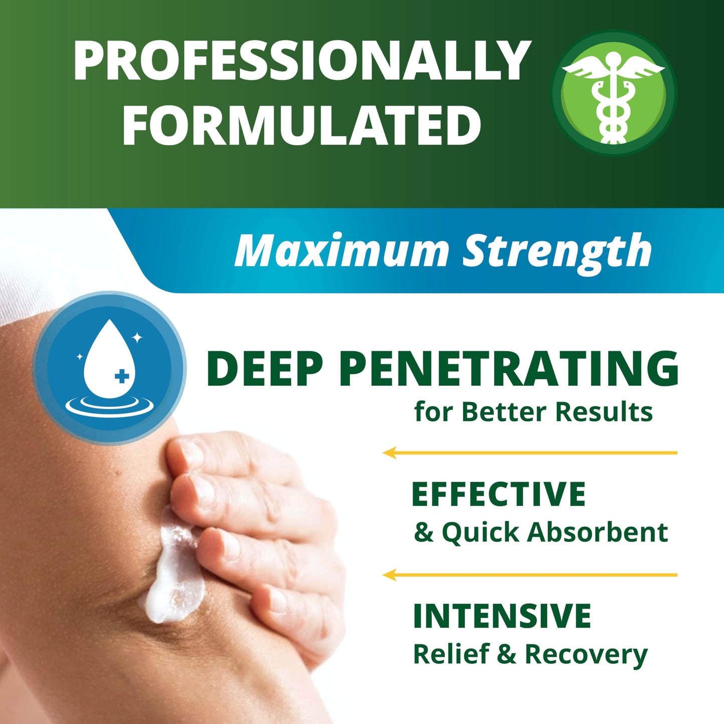 OWELL NATURALS Pain Relief Ointment Deep Penetrating Fast Acting Formula for Arthritis, Joint & Muscle Discomfort, Stiffness, Long-Lasting Soothing Balm, 3.5 oz Owell NaturalsBuy Supplements Australia