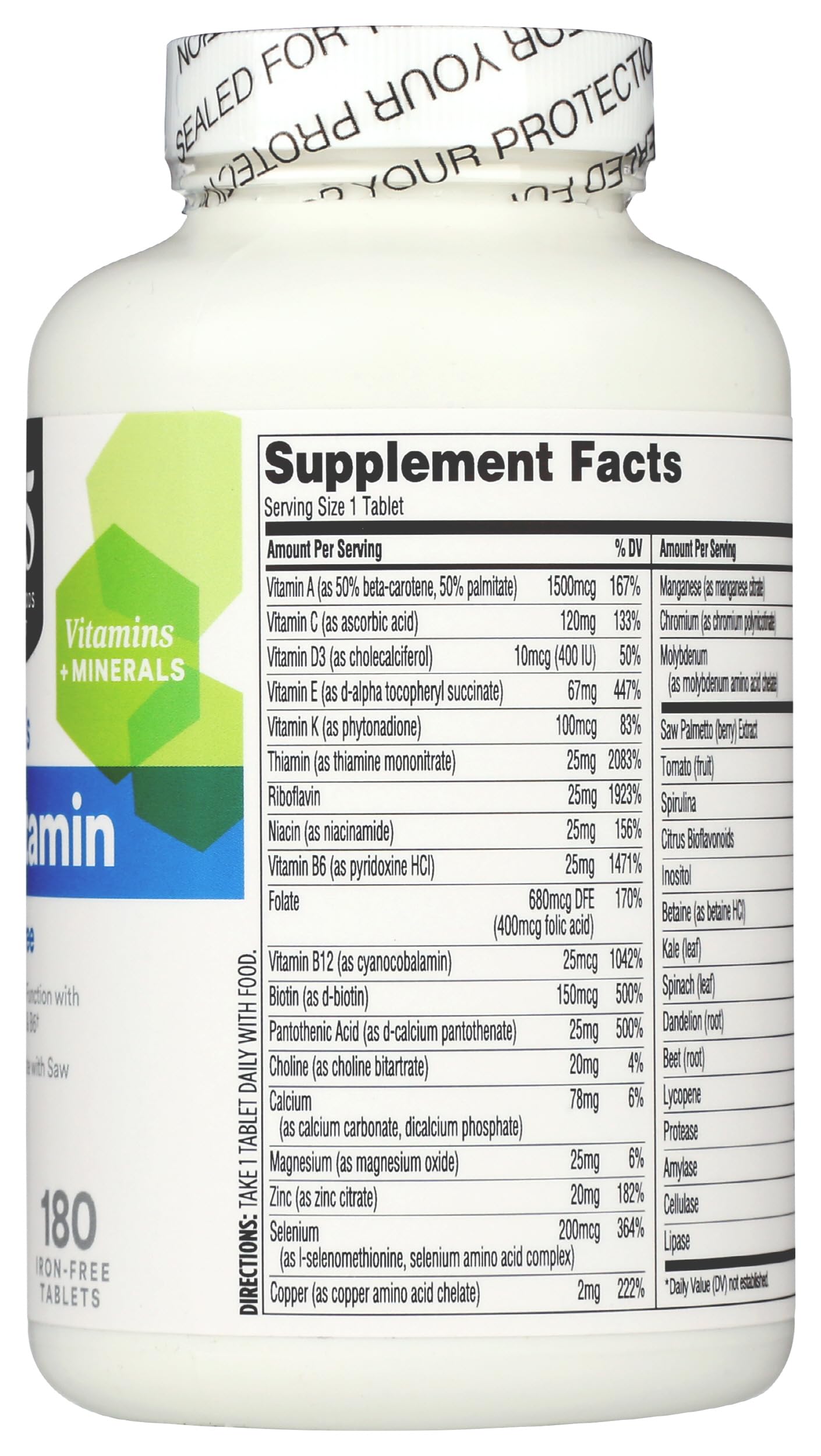365 by Whole Foods Market, Men's One Daily Multivitamin Tablets, 180 Count 365 by Whole Foods MarketBuy Supplements Australia
