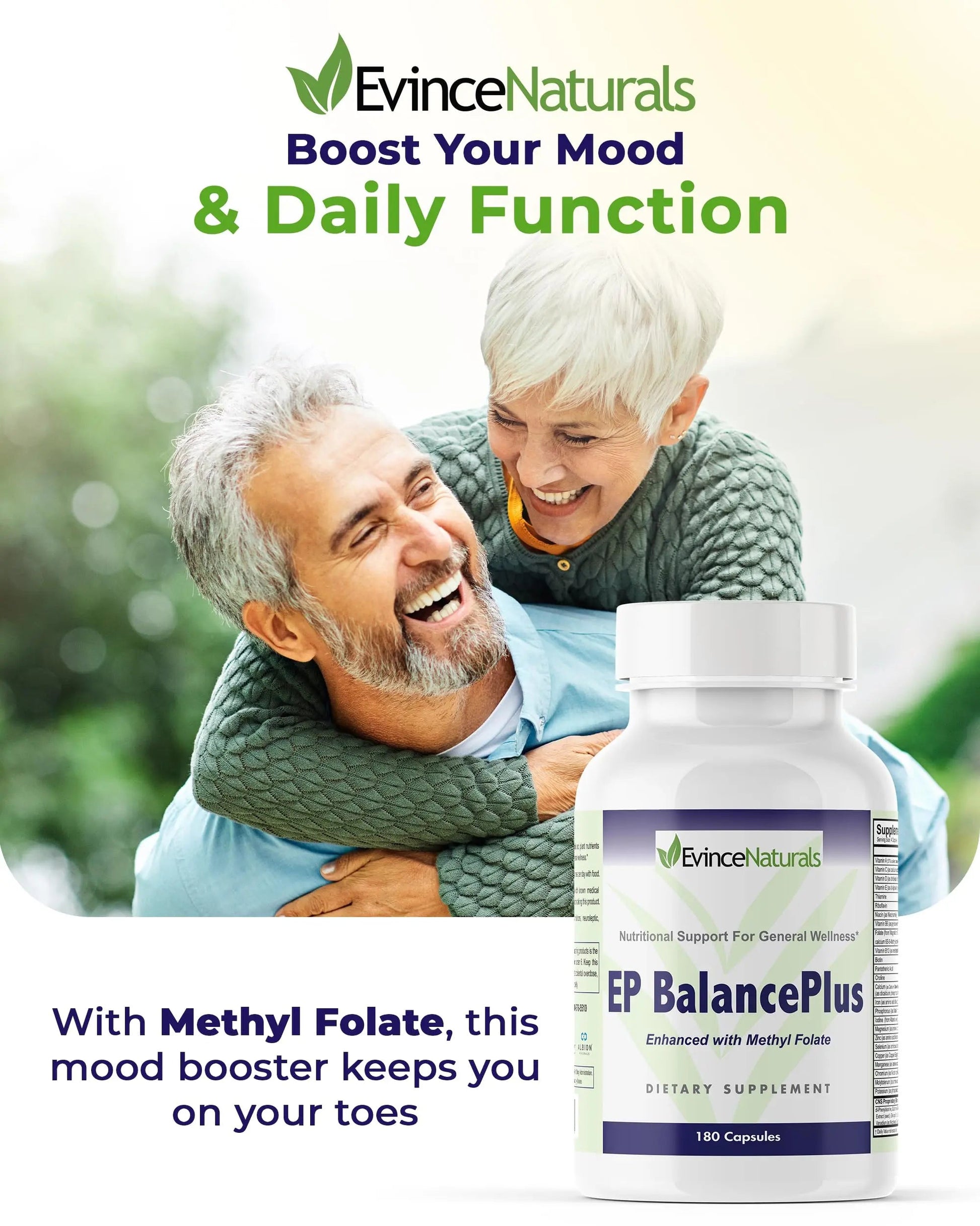 EP BalancePlus Multivitamin for Adults - Multivitamin for Men & Women with Vitamins and Minerals - Methyl Folate & Amino Acids for Nutritional Support EvinceNaturalsBuy Supplements Australia