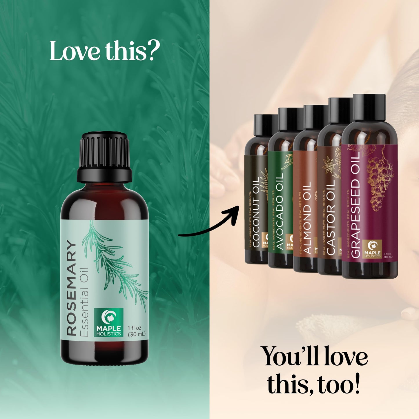Pure Rosemary Essential Oil for Aromatherapy - Pure Rosemary Oil for Hair Skin and Nails Maple HolisticsBuy Supplements Australia