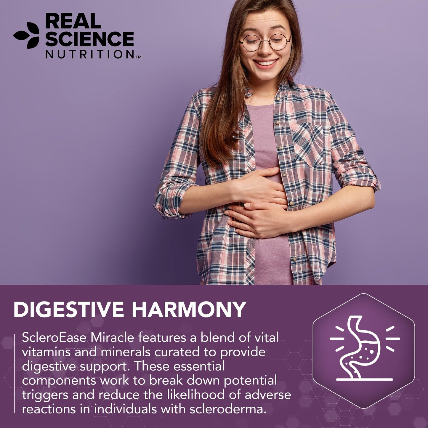 Real Science Nutrition ScleroEase Miracle Offers Relief to sufferers of Scleroderma, Supporting Flexible & Supple Skin, Comfortable Joint Movement, Comfortable Digestion, and Healthy Skin Real Science NutritionBuy Supplements Australia