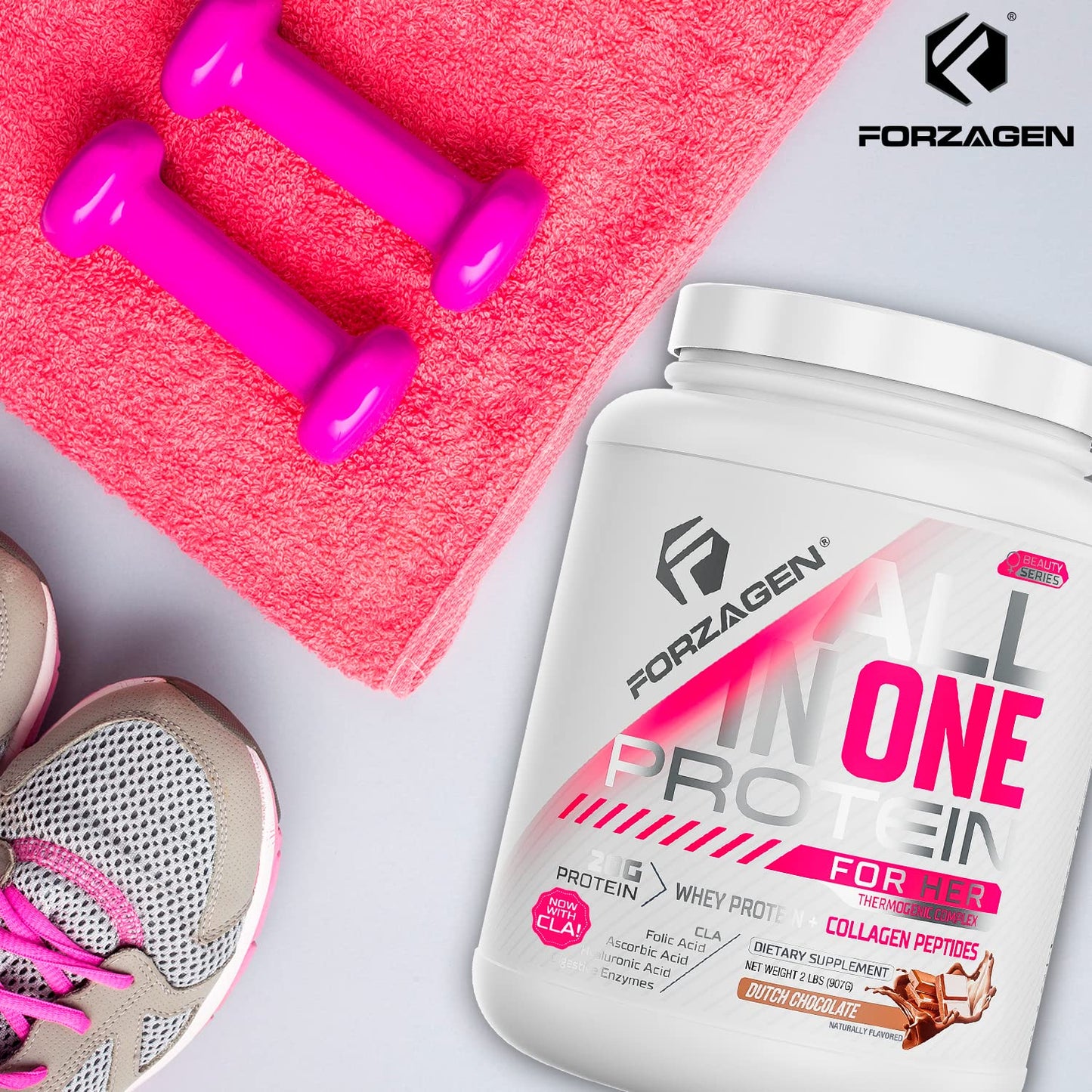 Forzagen Protein Powder for Women - Protein Shake With Collagen Powder for Women ForzagenBuy Supplements Australia