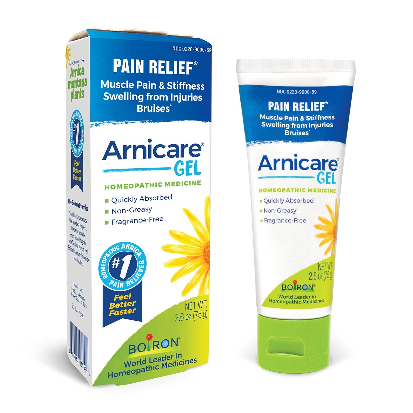 Boiron Arnicare Gel & Bruise Gel Bundle for Soothing Relief of Joint & Muscle Pain, Bruises or Injury - Unisex-Adults & Kids BoironBuy Supplements Australia