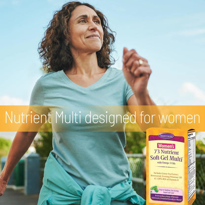 Nature's Secret Women's 73 Nutrient Soft-Gel Multi Vitamin, 60-Count Nature's Secret