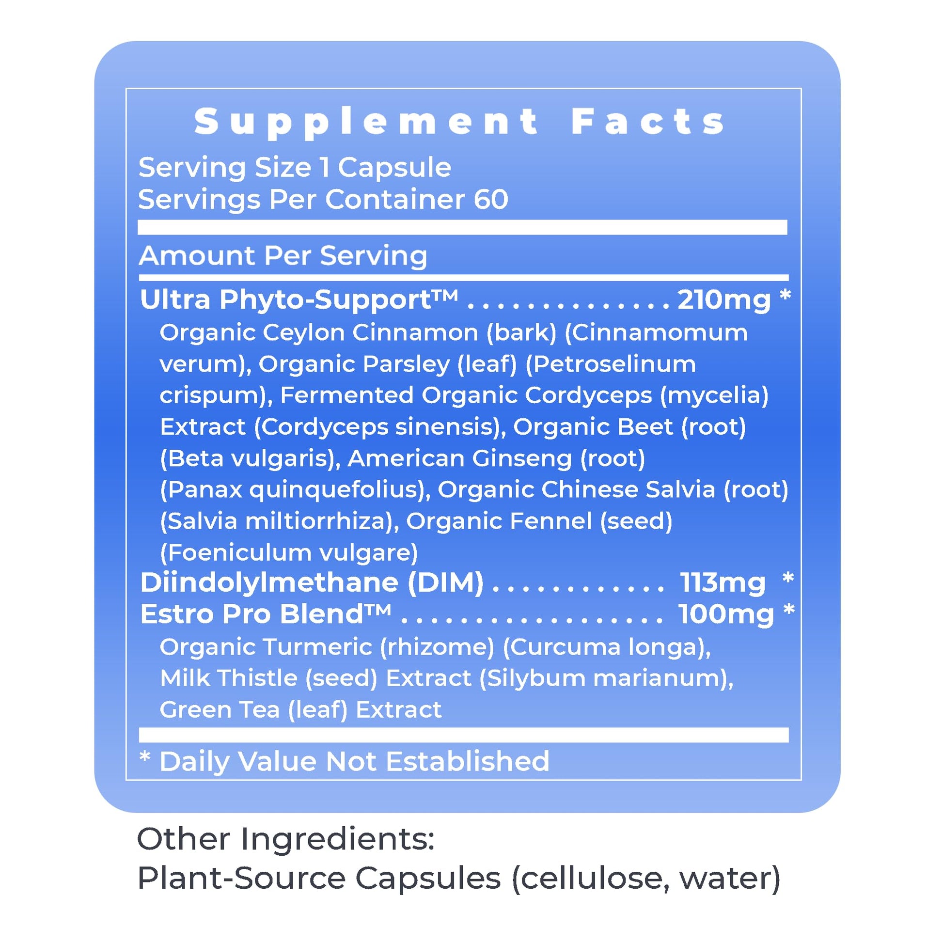 Premier Research Labs Estro Flavone - DIM Supplement, DIM Complex, DIM for Men & Women, Diindolylmethane Estrogen Support, Hormone Balance Support - 60 Vegetarian Capsules Premier Research LabsBuy Supplements Australia