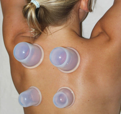 Cupping Kit for Massage Therapy - by DoSensePro, Cupping Set of 6 Professional Silicone Cups DoSenseProBuy Supplements Australia