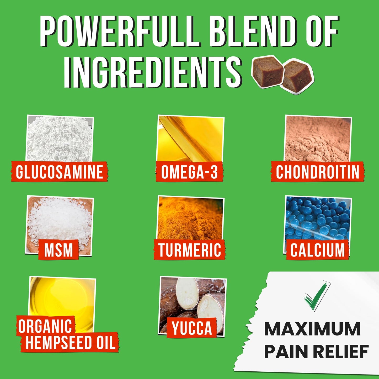 Pawsential Hemp Treats - Dog Joint Supplement - Mobility Support Chews w/Glucosamine Chondroitin, Turmeric, MSM - Hip & Joint Chews - Joint Pain Relief Treats - 120Ct PawsentialBuy Supplements Australia