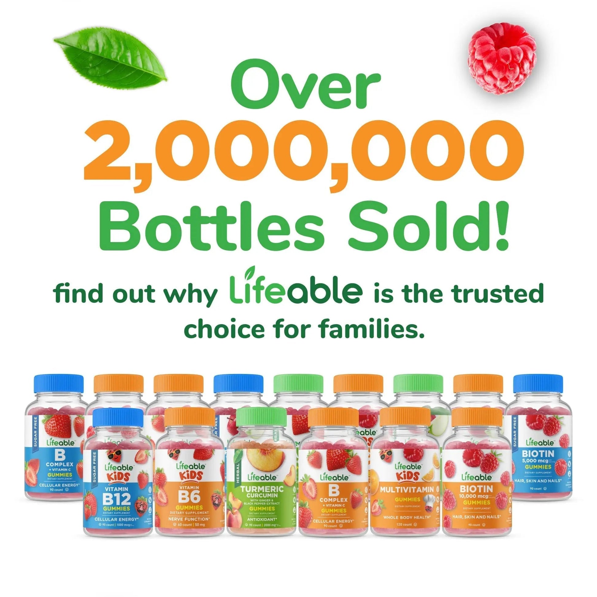 Lifeable Sugar Free Womens Multivitamin Gummy | with Iron and 18 Essential Vitamins and Minerals | Great Tasting Multivitamin Lifeable