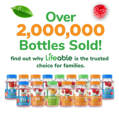 Lifeable Sugar Free Womens Multivitamin Gummy | with Iron and 18 Essential Vitamins and Minerals | Great Tasting Multivitamin Lifeable