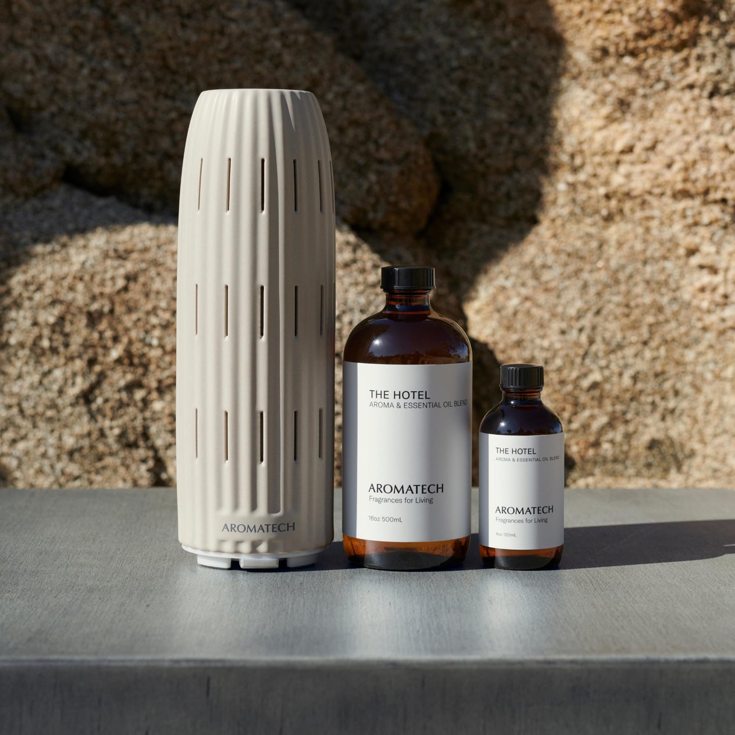 AromaTech Ambience Essential Oil Diffuser - Sand AromaTechBuy Supplements Australia