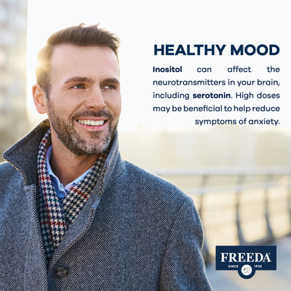 FREEDA Inositol Powder from Myo-Inositol - Hormone Balance for Women - PCOS Supple FREEDABuy Supplements Australia