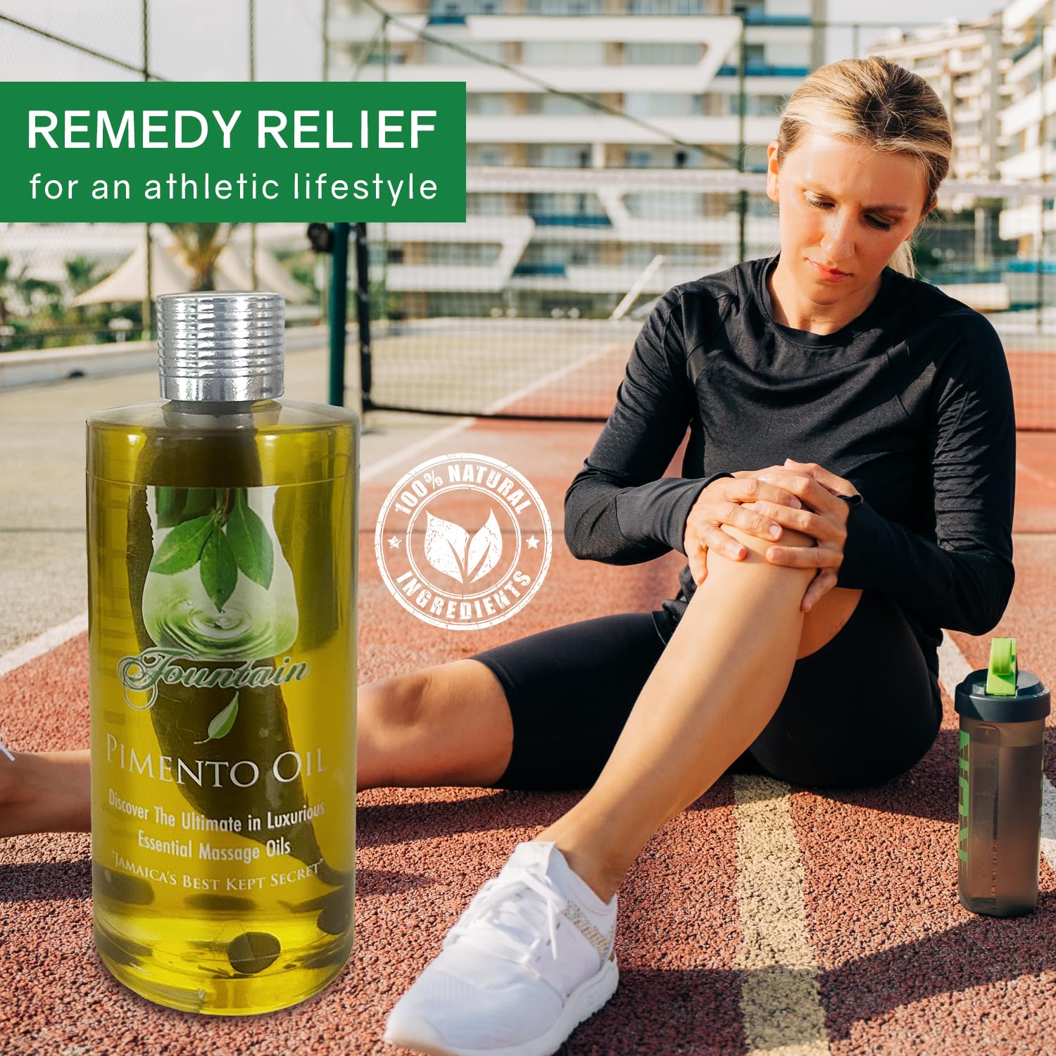 Fountain Pimento Oil 3.5oz for Natural Massage Therapy, Muscle Relief Oil FountainBuy Supplements Australia