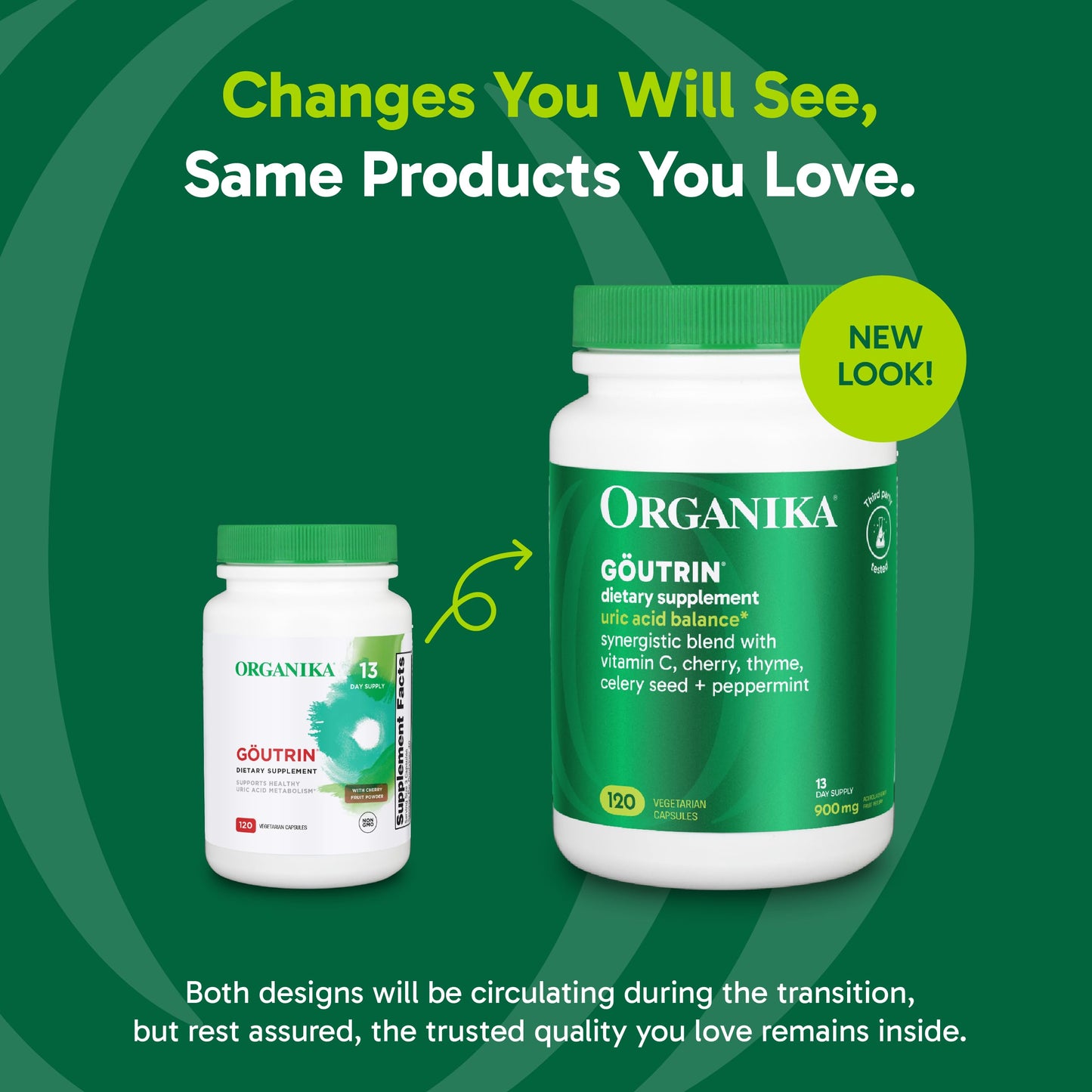 Organika Goutrin Supplement - 120ct, Pack of 3 OrganikaBuy Supplements Australia