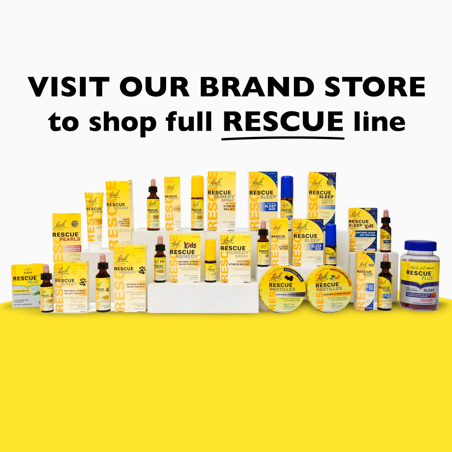 Bach RESCUE PASTILLES, Black Currant Flavor, Natural Stress Relief Lozenges, Homeopathic Flower RESCUEBuy Supplements Australia