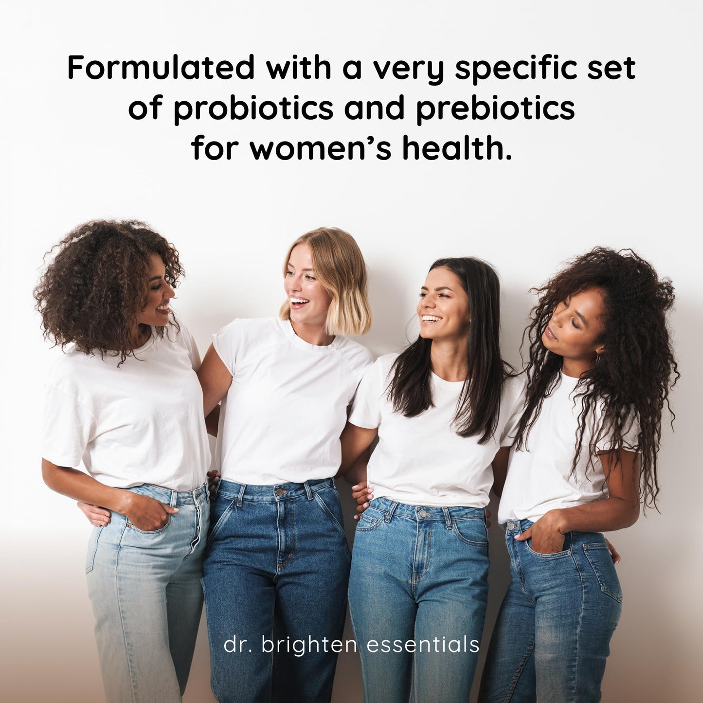 Dr. Brighten Women’s Probiotic - Probiotics, Prebiotics with Antioxidants & Sunfiber for Healthy Hormones, Balanced Female Microbiome, Ovaries and Immune Health - 60 Capsules Dr. BrightenBuy Supplements Australia