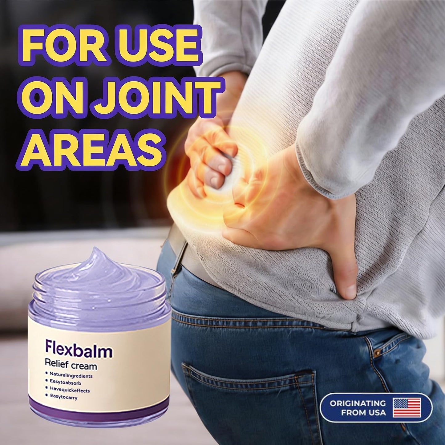 Flexbalm Rapid Joint Relief Therapy Gel 2.0, 2026 New Professional Relief Soothing Massage Gel, Flexbalm Rapid Joint Relief Cream for Back, Knee, Hands, Neck, Feet, for All Skin Types (2 Bottle) dooekaBuy Supplements Australia