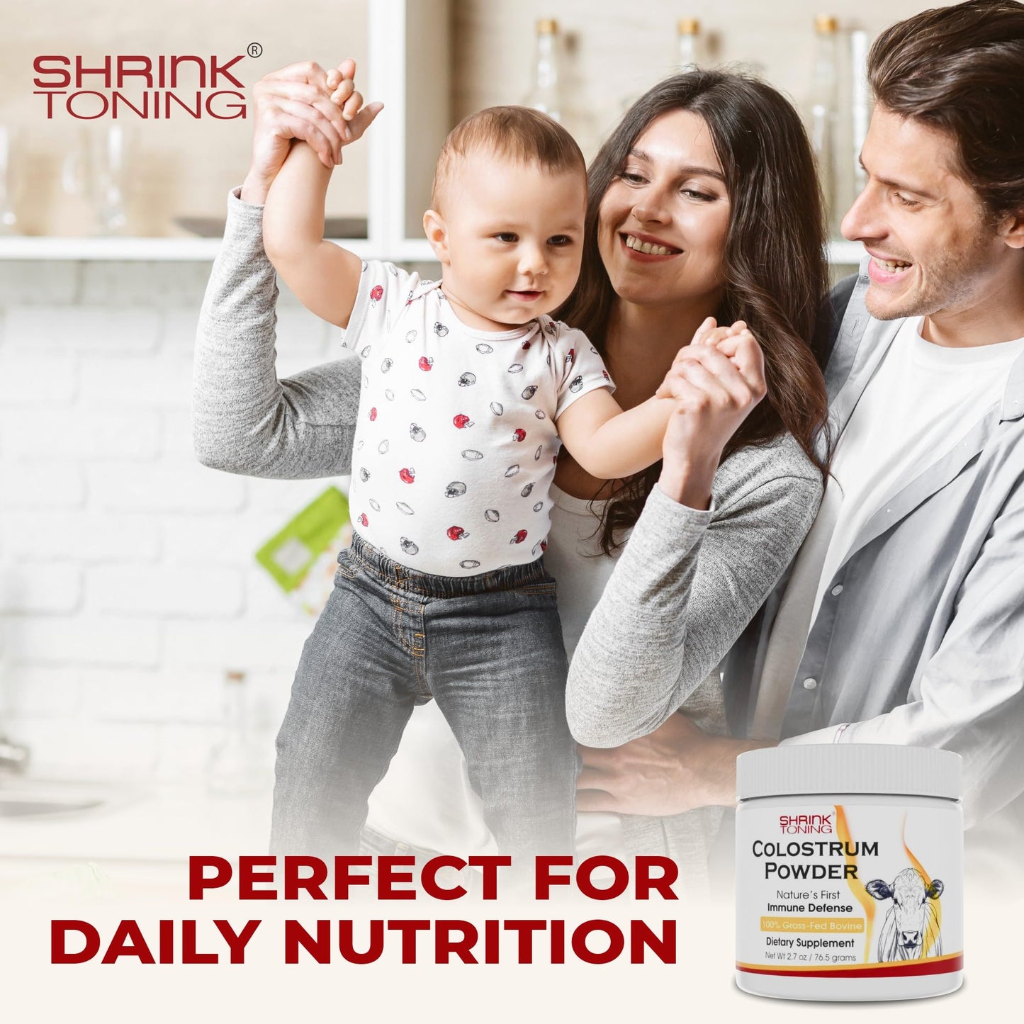 Shrink Colostrum Powder 2.7 oz – Natural Bovine Colostrum Supplement for Overall Health shrinkBuy Supplements Australia
