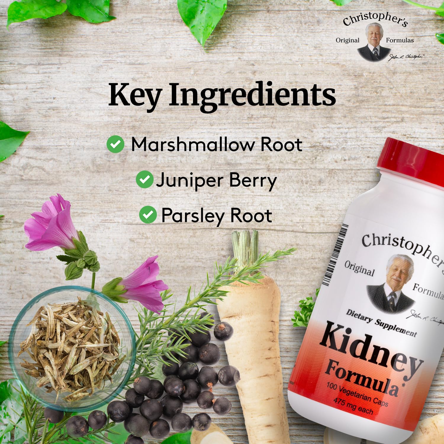Christopher's Original Formulas Kidney Formula - Kidney Cleanse Detox & Repair Formula - Herbal Blend for Kidney Support Christopher's Original FormulasBuy Supplements Australia