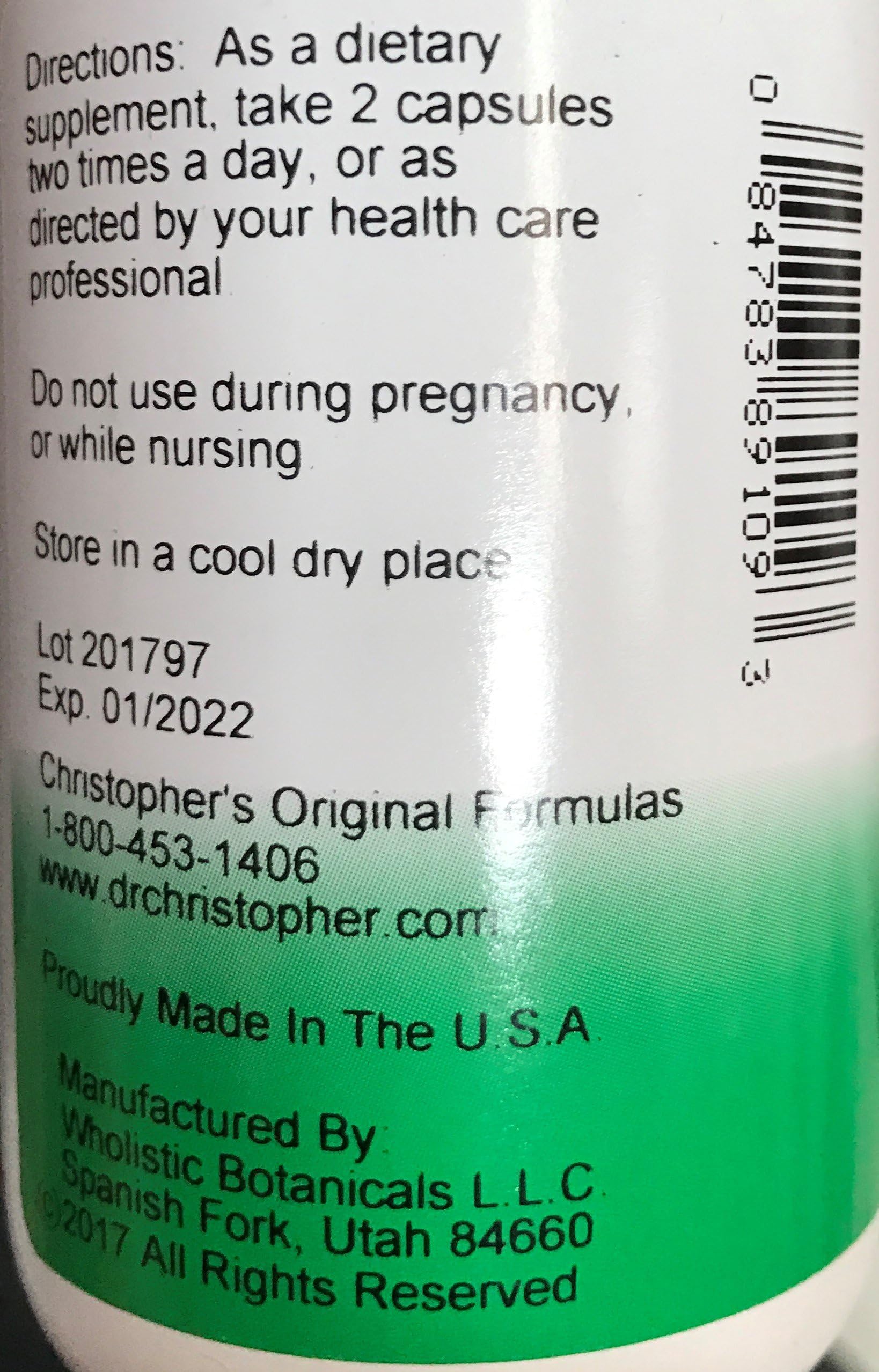 Christopher's Original Formulas Sinus Plus, Sinus Support Capsules, Whole Herb Synergistic Blend, 100 Count Christopher's Original FormulasBuy Supplements Australia