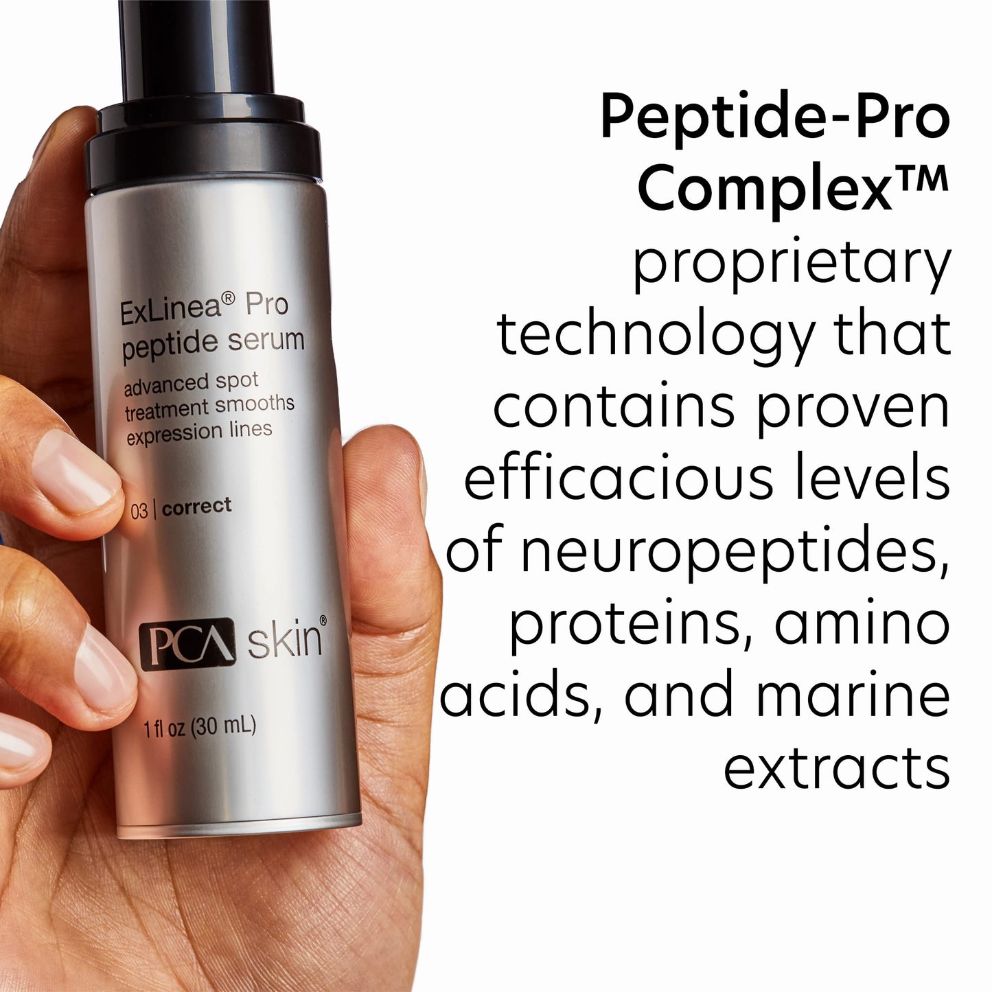 PCA SKIN ExLinea Pro Peptide Serum for Face, Peptide Complex Serum PCA SKINBuy Supplements Australia