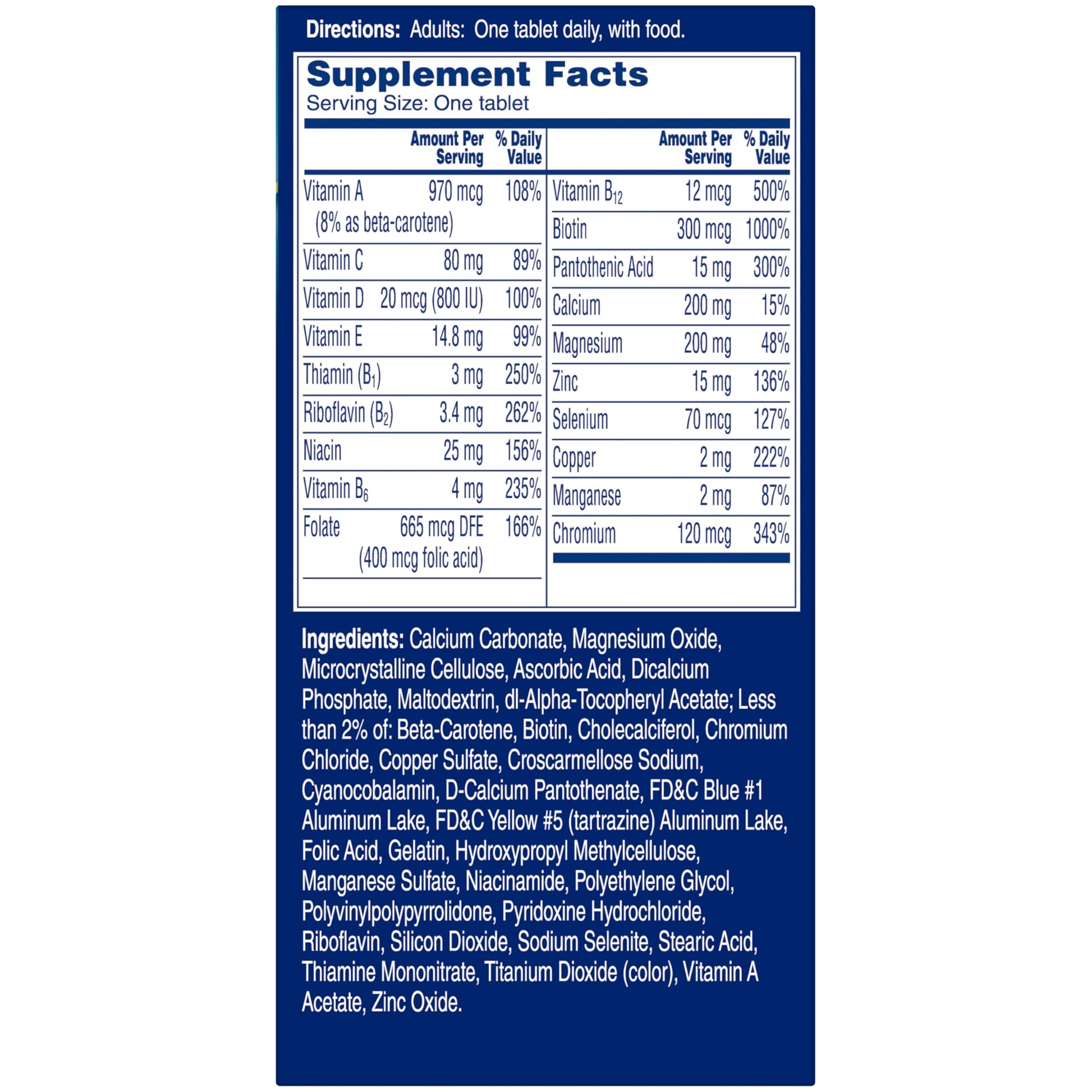 One A Day Men’s Pro Edge Multivitamin, Supplement with Vitamin A,C,D, E and Zinc for Immune Health Support and Magnesium for Healthy Muscle Function, 50 Count ONE A DAYBuy Supplements Australia