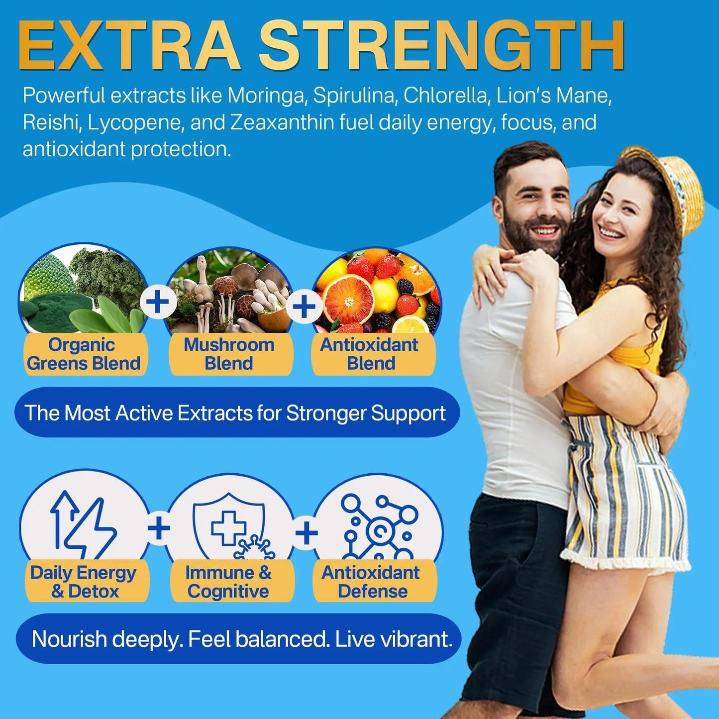 Methylated Multivitamin for Men & Women Gummies + Greens & Mushroom Blend, Methylfolate & B12, TMG, Choline LILICAREBuy Supplements Australia