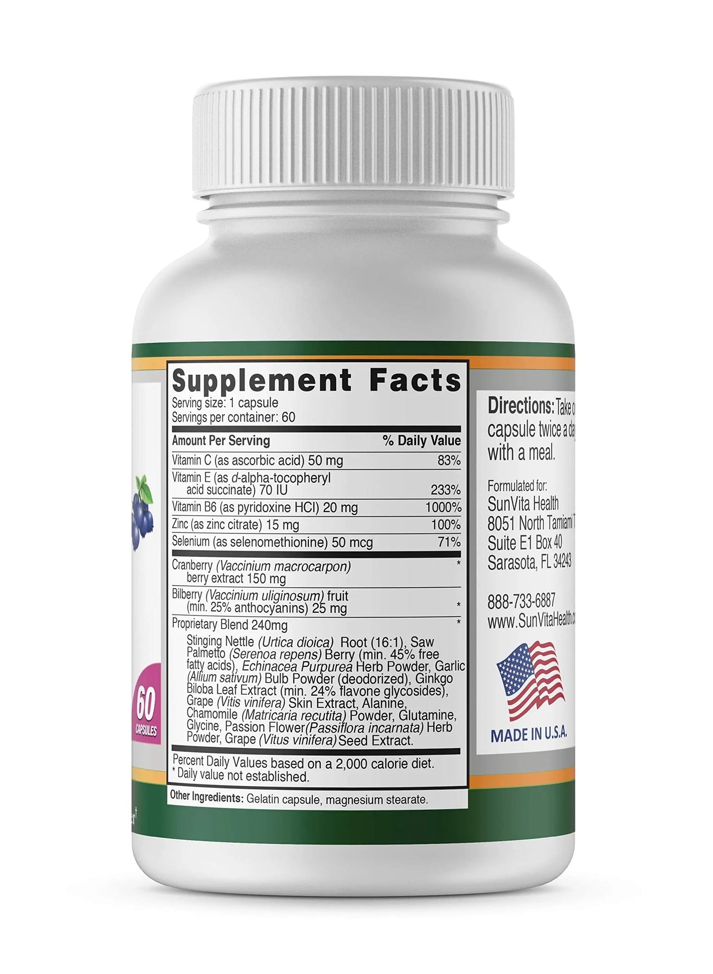 SunVita Health - Bladder Balance® - Bladder Control for Women • Bladder Issues Such as Urinary Frequency, Urgency and Urinary Tract Issues! SunVita HealthBuy Supplements Australia