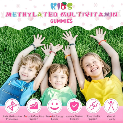 Elysx Kids Methylated Multivitamin Chewable & Liposomal Magnesium Glycinate 400mg Gummies, Immune & Brain, Muscle & Relax ElysxBuy Supplements Australia