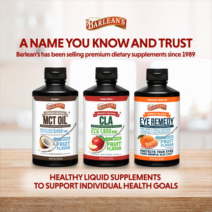 Barlean's Fresh Apple with 1,500 mg of Tonalin CLA - Gluten-Free, Vegan, Kosher Barlean'sBuy Supplements Australia
