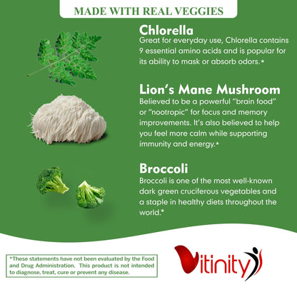 VITINITY Made with Real Super Veggies Delicious Gummy Supplement,Men,Women & Kids VITINITYBuy Supplements Australia
