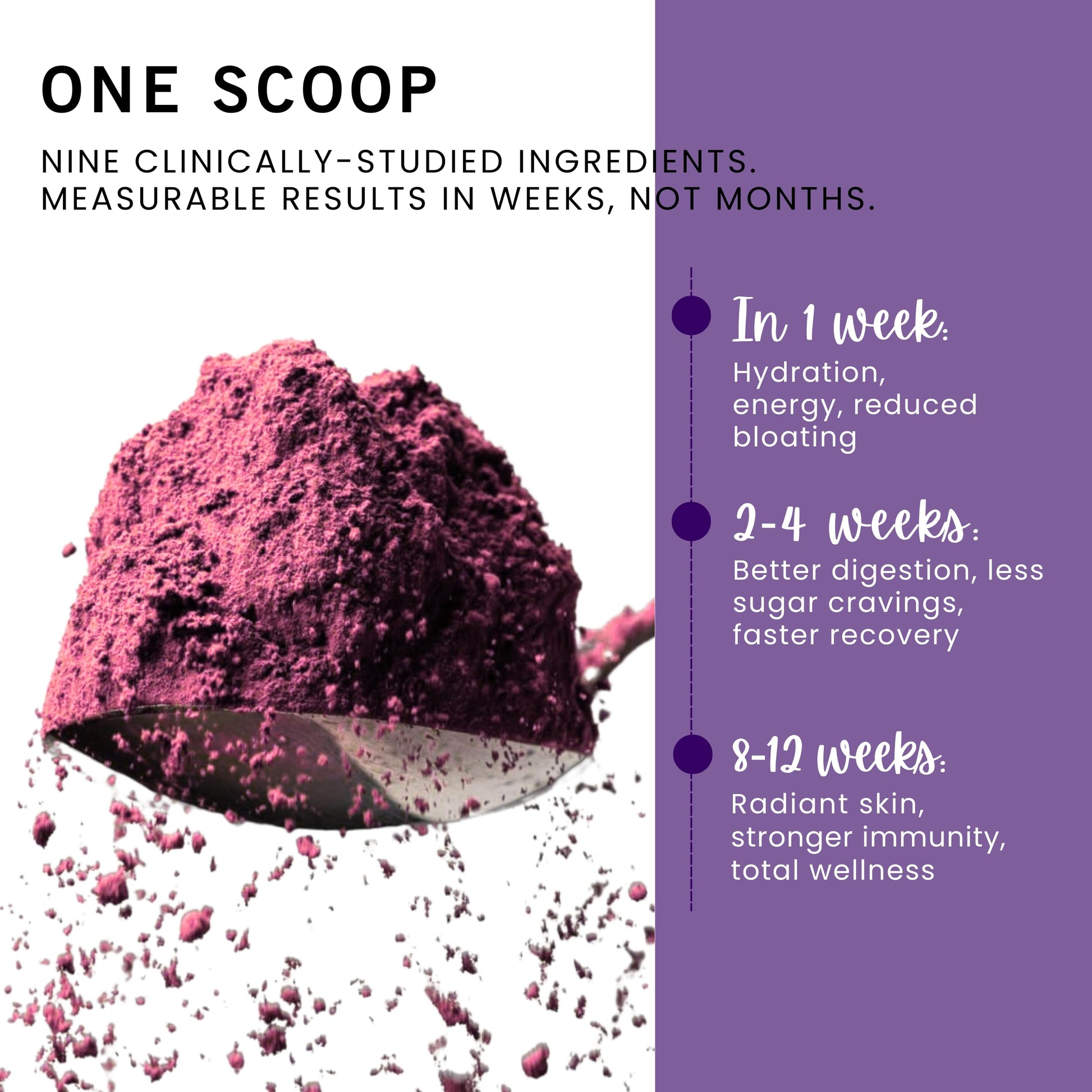 Leverage Mixed Berries Anti–Aging Supplement & Longevity Mix - Daily Wellness Multivitamin Powder with Hyaluronic Acid, L-Glycine & Magnesium for Skin, Energy, Cognitive Function & Joint–30 Servings LeverageBuy Supplements Australia