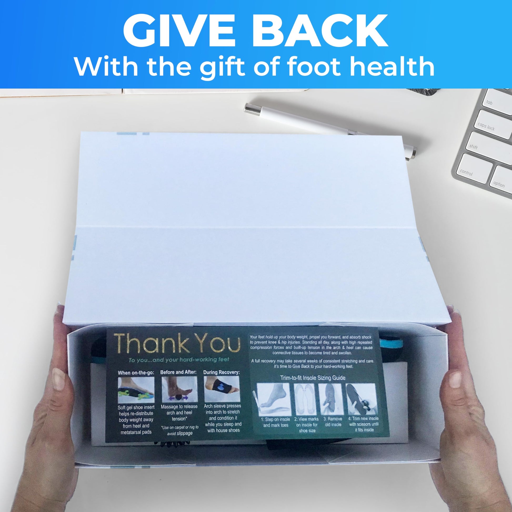 Foot Health Gift Parcel for self Best Friend mom dad Sister Teacher Mother’s Give Back GreatBuy Supplements Australia