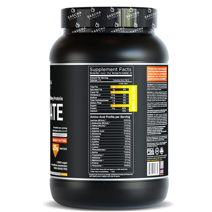 SASCHA FITNESS Hydrolyzed Whey Protein Isolate,100% Grass-Fed ,2.3 Pounds SASCHA FITNESSBuy Supplements Australia