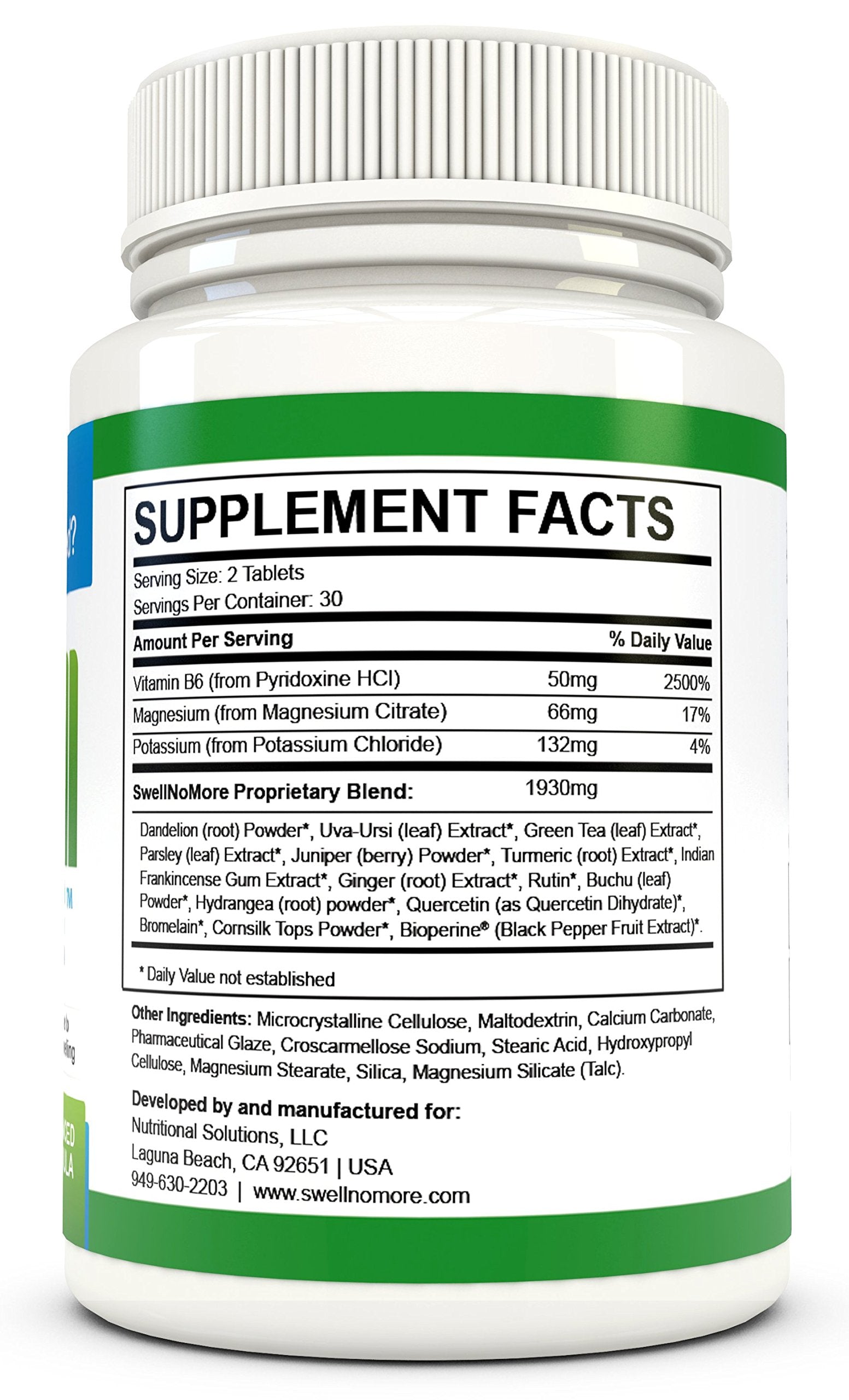 SwellNoMore Pill Natural Diuretic Reduces Edema Swelling, Swollen Feet swell no moreBuy Supplements Australia