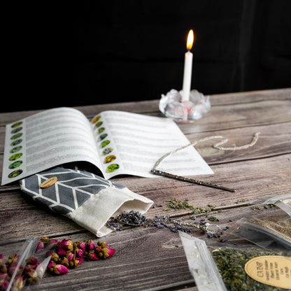 JUSTASHOW 61PCS Witchcraft Supplies for Wiccan Spells, Witchcraft Starter Kit, Spell Candles JUSTASHOWBuy Supplements Australia