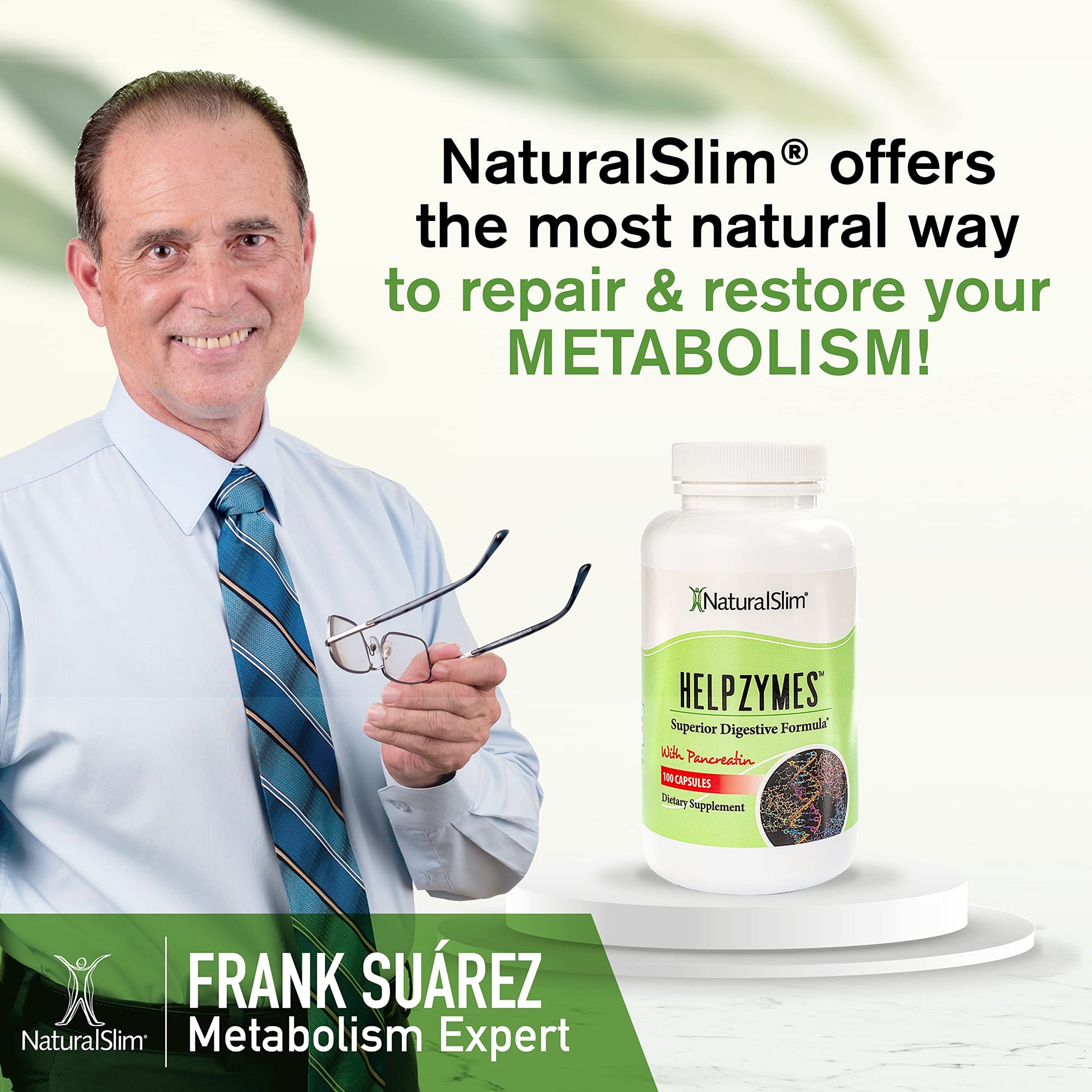 NaturalSlim Helpzymes Digestive Enzymes for Digestion, Bloating, Gas Reli NaturalSlimBuy Supplements Australia