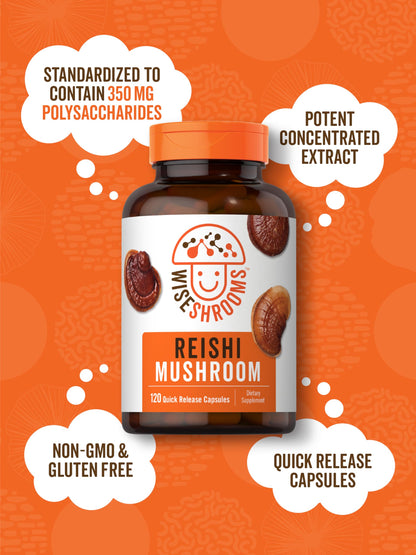 Carlyle Reishi Mushroom Capsules 5000 mg |120 Count | Non-GMO and Gluten Free Extract CarlyleBuy Supplements Australia