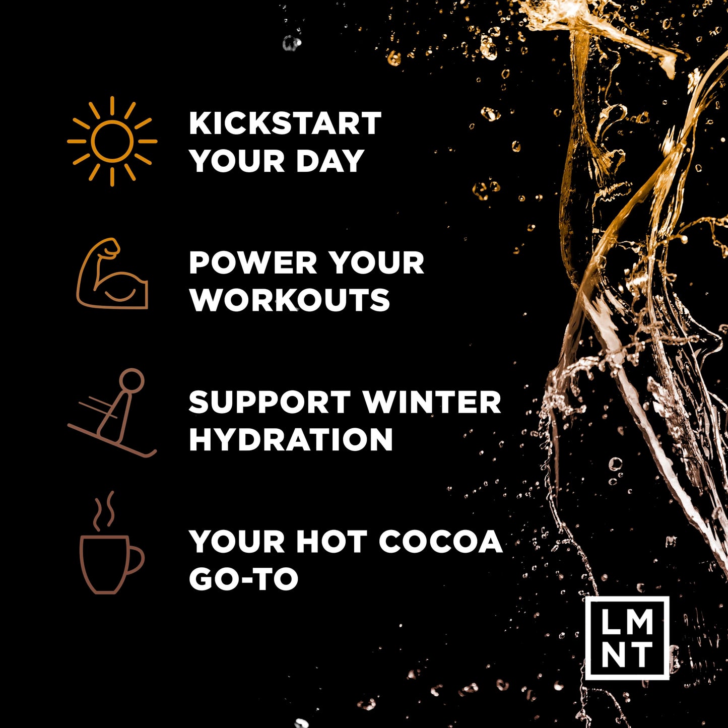 LMNT Hot Chocolate and Coffee Mixer - Chocolate Caramel Salt Electrolytes | No Sugar Drink LMNTBuy Supplements Australia