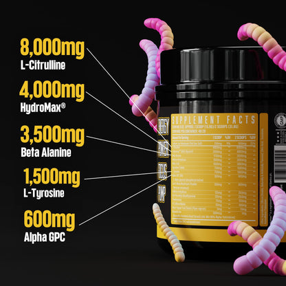 Huge Supplements Wrecked Pre-Workout, 30G+ Ingredients Per Serving to Boost Energy Huge SupplementsBuy Supplements Australia