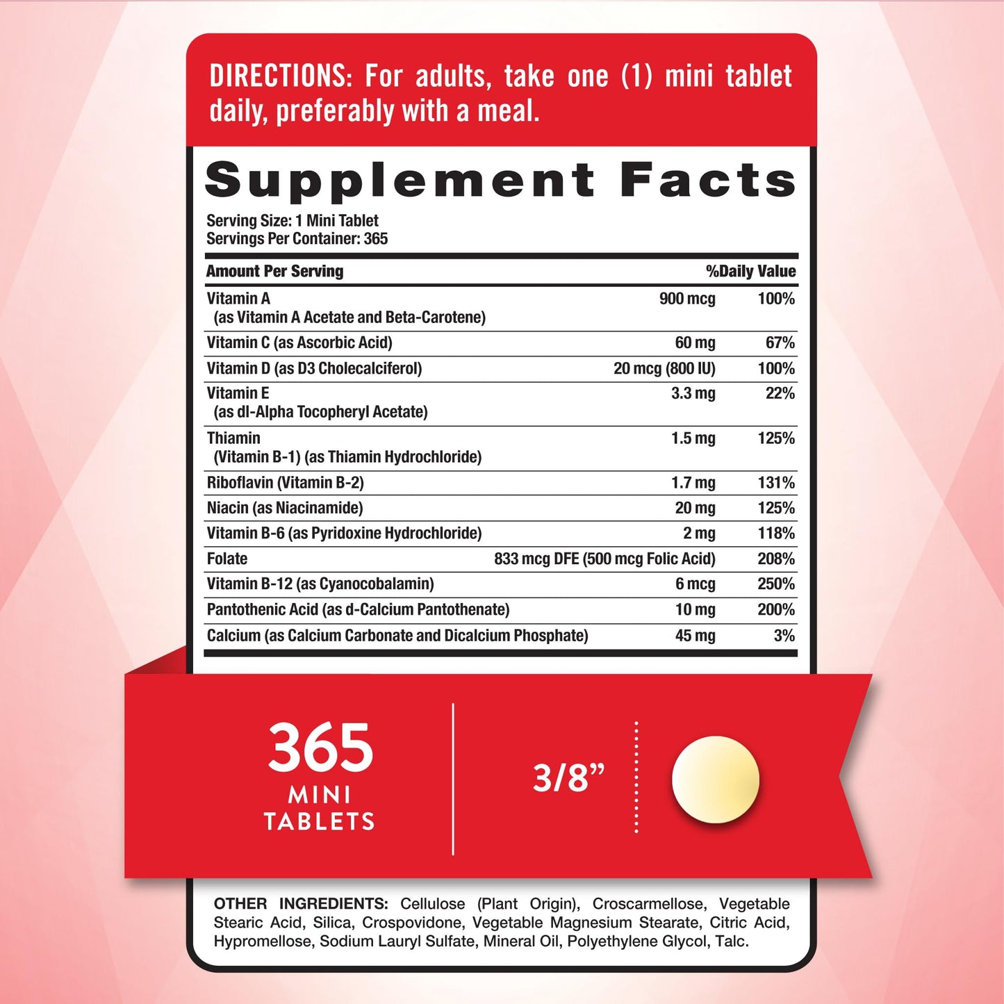 Nature's Truth One Daily Multivitamin for Men and Women | 365 Mini Tablets | Non-GMO & Gluten Free Supplement Nature's TruthBuy Supplements Australia