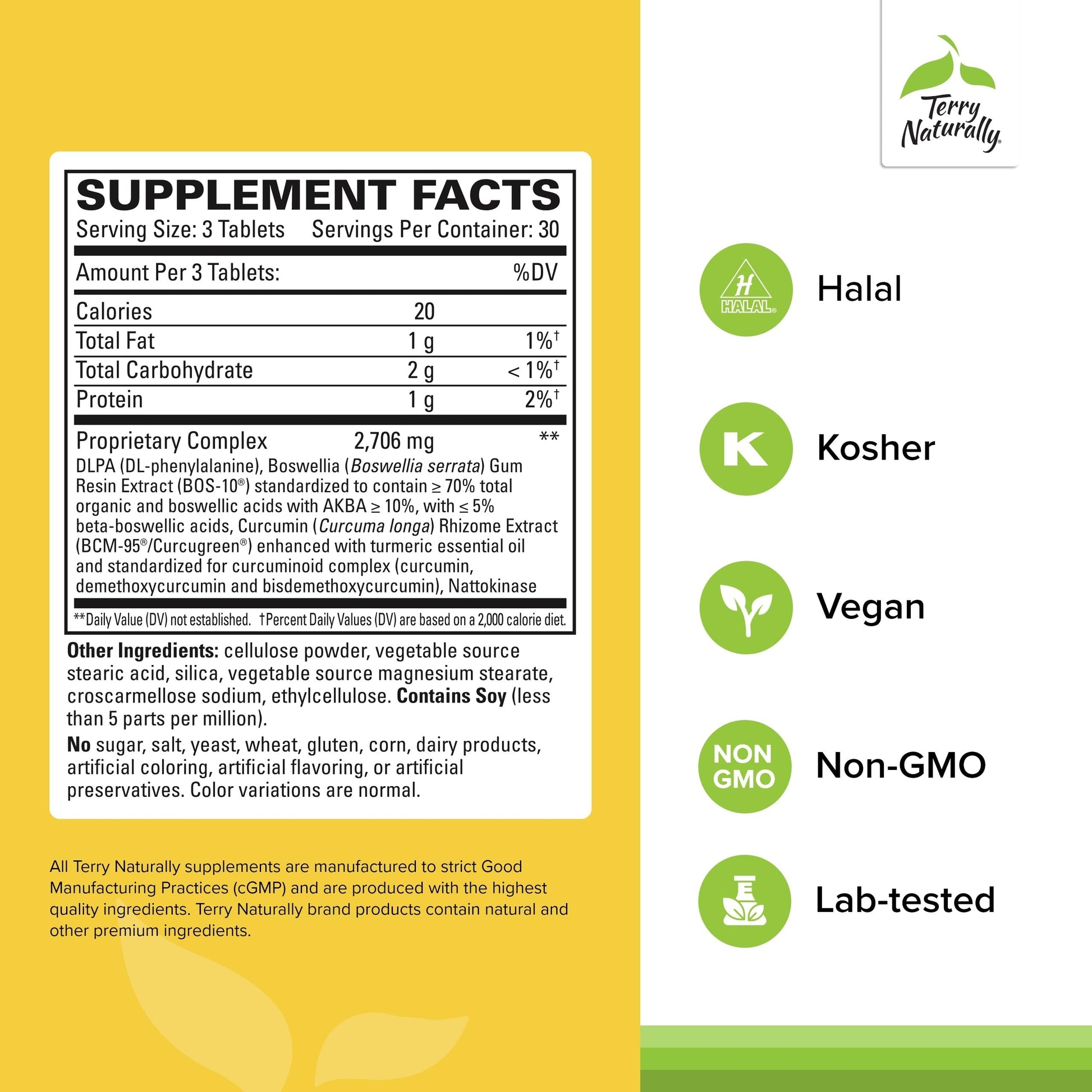 Terry Naturally Curamin Extra Strength - Curcumin & Boswellia for Healthy Circulation Support - Turmeric Supplement to Support Joints, Muscle Health & Endorphin Production - 90 Tablets Terry NaturallyBuy Supplements Australia