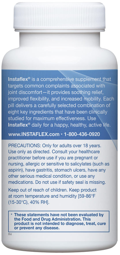 Instaflex Joint Support Supplement for Men and Women - Glucosamine, MSM, White Willow, Turmeric, Ginger, Cayenne, Hyaluronic Acid - 42 Capsules InstaflexBuy Supplements Australia