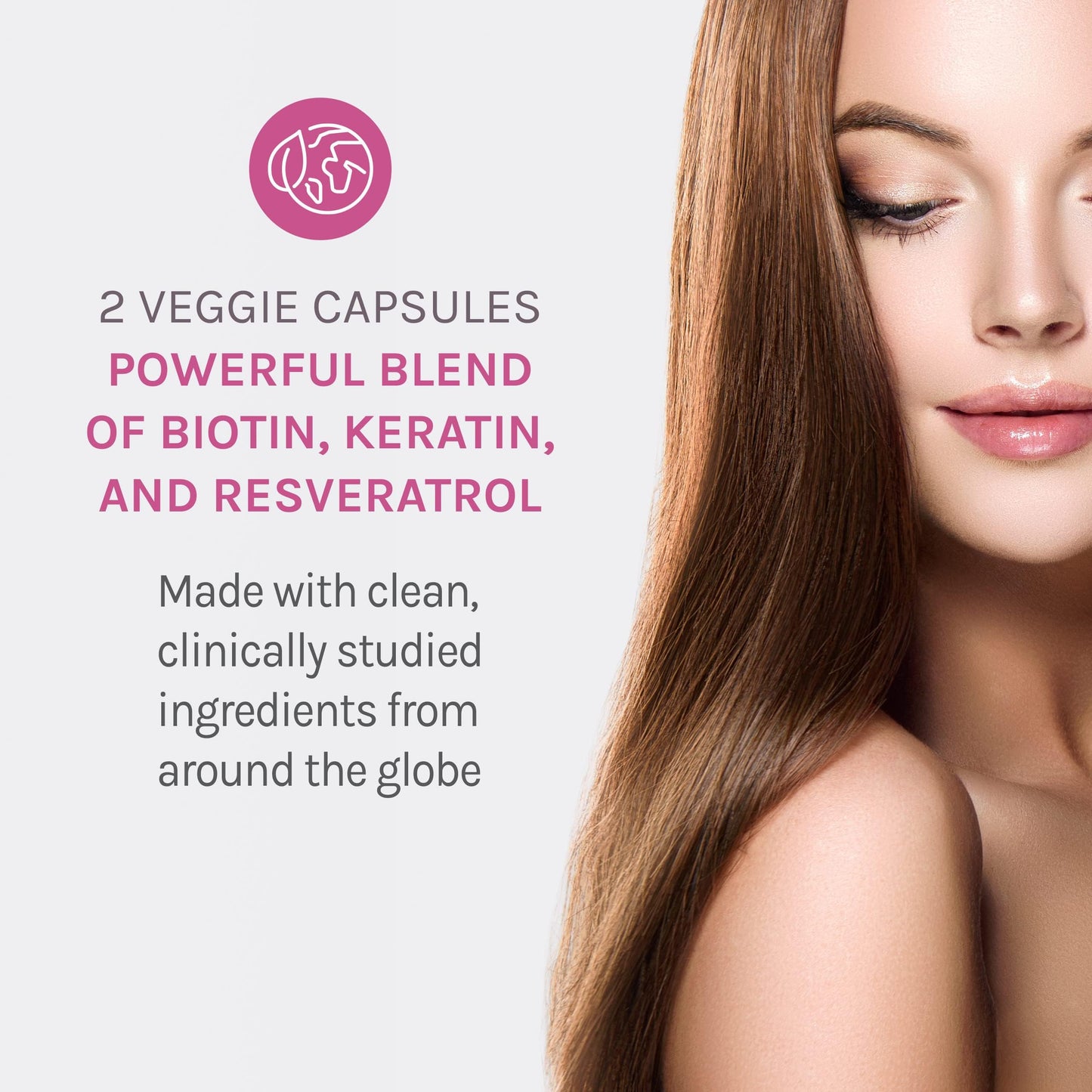 Reserveage Ultra Collagen Booster & Keratin Hair Booster - Features Dermaval, Biotin & Resveratrol - Support Hair & Skin - 90 Ultra Collagen Booster Capsules, 120 Keratin Hair Booster Capsules Reserveage NutritionBuy Supplements Australia